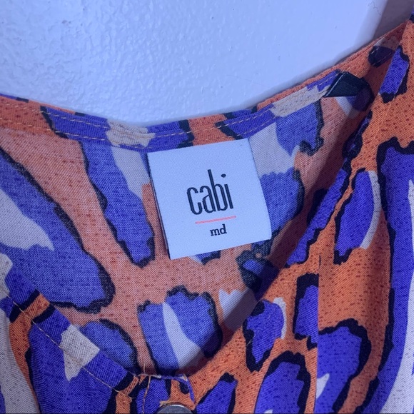 Cabi Isla Animal Print Cami Tank Top - Picture 7 of 12